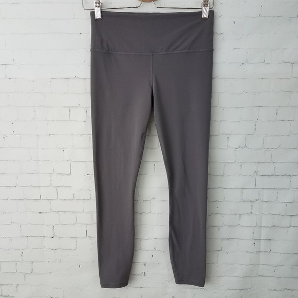 Athleta Pants - Athleta Elation Tight Powervita Flagstone Gray 7/8